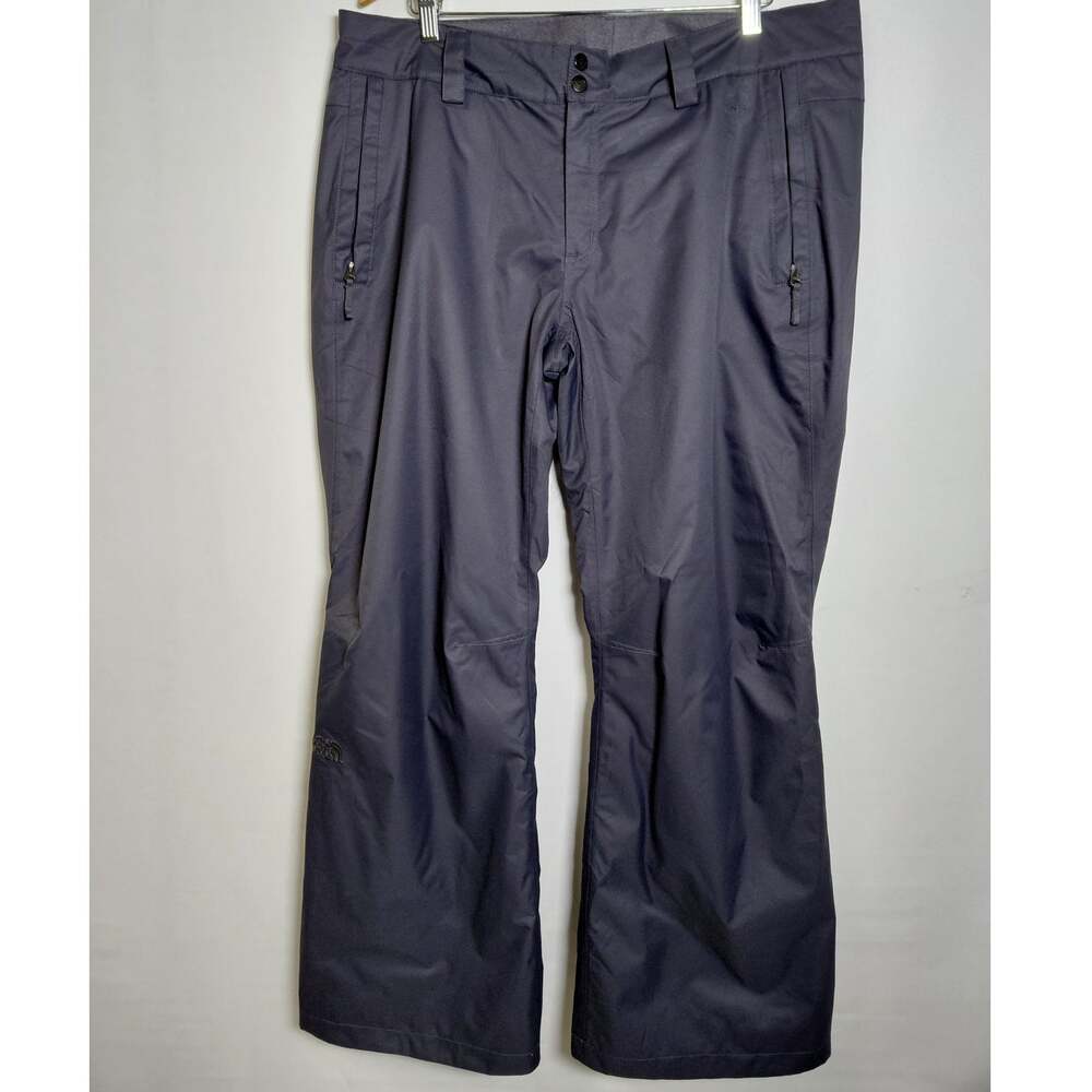 THE NORTH FACE Women's DryVent Pants Gray Solid Polyester Size XL